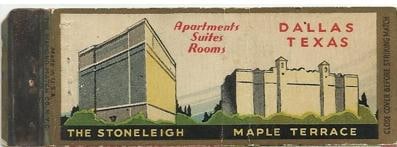 Maple-Terrace-on-a-vintage-matchbook